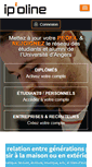 Mobile Screenshot of ipoline.univ-angers.fr