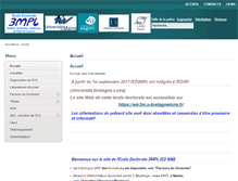 Tablet Screenshot of 3mpl.univ-angers.fr